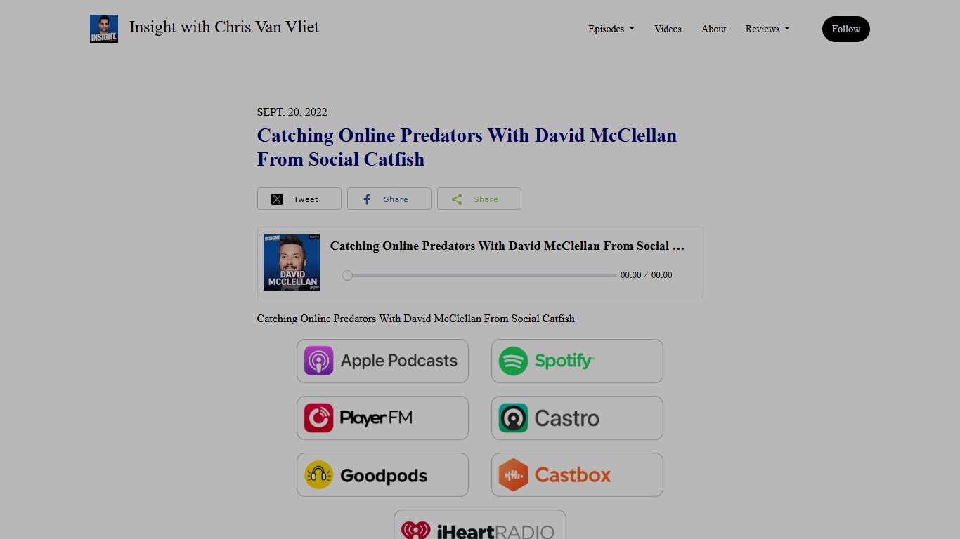 Catching Online Predators With David McClellan From Social Catfi…