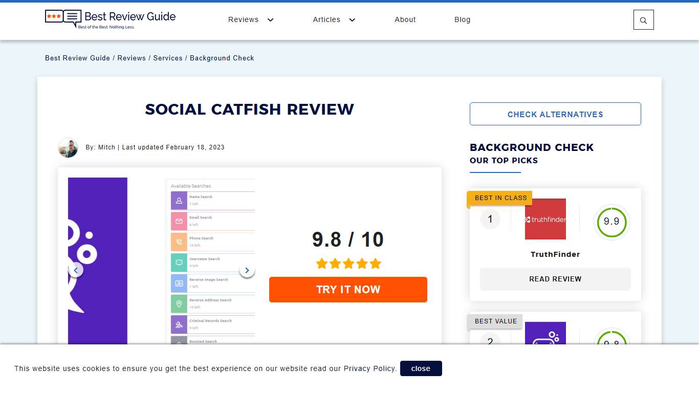 Social Catfish Review 2026 | Best Review Guide